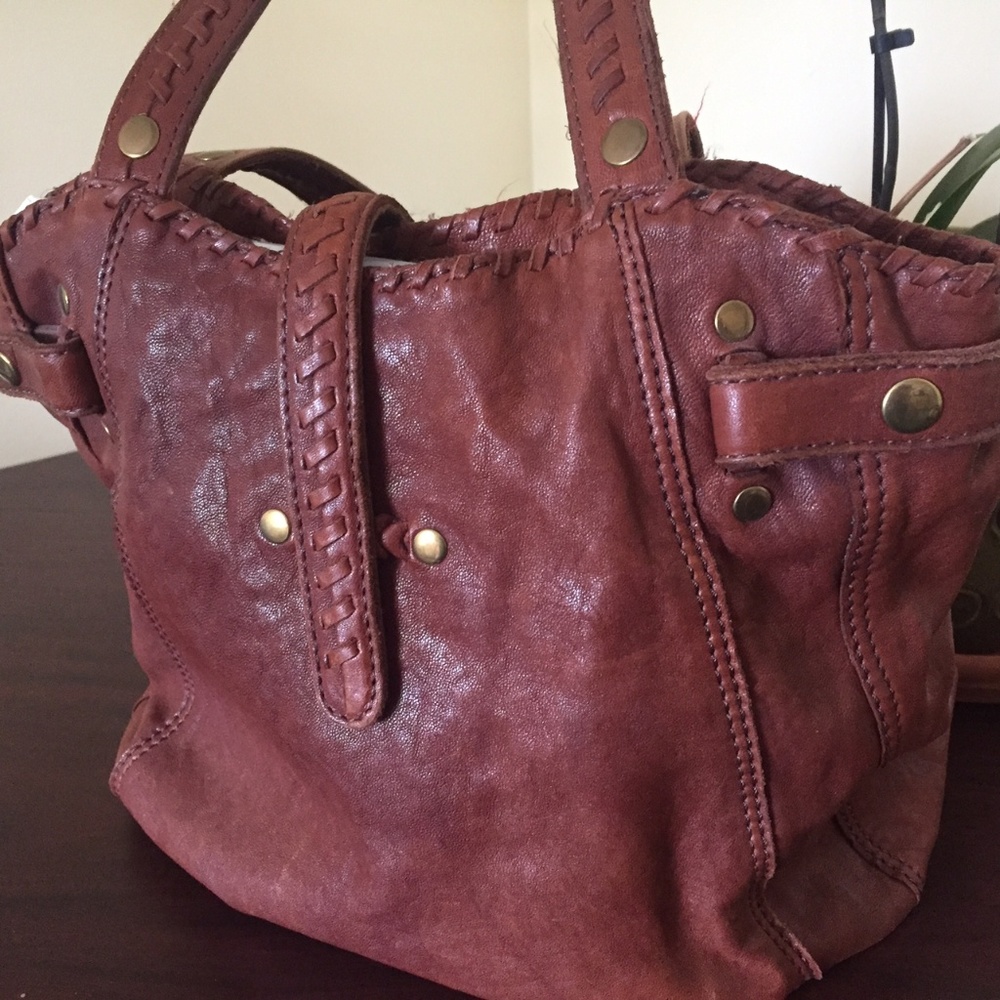 Lucky Brand Cognac Purse